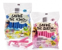 Aldi S&uuml;d  PRINCE/OMBIA 2-Klingen Einwegrasierer