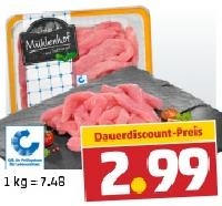 Penny  M&Uuml;HLENHOF Frisches Puten-Geschnetzeltes