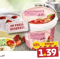 Penny  ELITE Fruchtjoghurt oder Joghurt mild