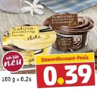 Penny  ELITE Sahnepudding