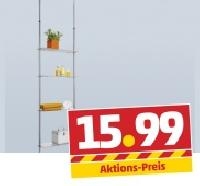 Penny  SANIWELL Teleskop-Eckregal o. Teleskop-Regal