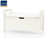 Aldi S&uuml;d  LIVING STYLE&reg;Truhenbank mit&nbsp;Kissen