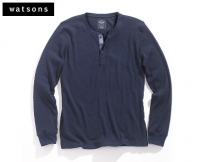 Aldi S&uuml;d  WATSONS&reg;Henleyshirt