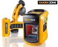 Aldi S&uuml;d  WORKZONE&reg;Kreuzlinien-Laser, 2-teilig