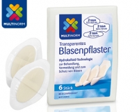 Aldi S&uuml;d  MULTINORM Transparente Blasenpflaster