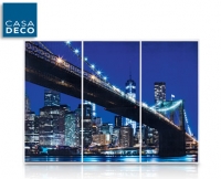 Aldi S&uuml;d  CASA DECO&reg; 3er-Glossy-Wandbild