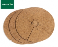 Aldi S&uuml;d  GARDENLINE&reg;Winterschutz-Kokosscheiben, 3&nbsp;St&uuml;ck