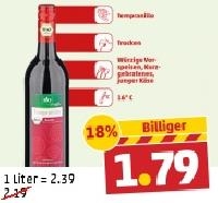 Penny  Spanien TEMPRANILLO CASTILLA IGP BIOWEIN