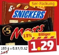 Penny  MARS, SNICKERS oder TWIX Schokoriegel