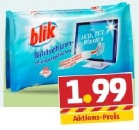 Penny  BLIK Feuchte Bildschirm-Reinigungst&uuml;cher