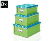 Aldi S&uuml;d  REX&reg; OFFICE Aufbewahrungsboxen, 3 St&uuml;ck