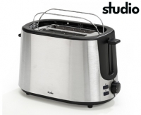 Aldi S&uuml;d  STUDIO&reg;Doppel-/Langschlitz-Edelstahl-Toaster
