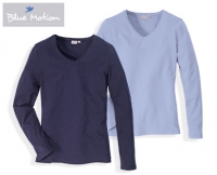 Aldi S&uuml;d  BLUE MOTION&reg;Langarm-Basic-Shirts, 2&nbsp;St&uuml;ck