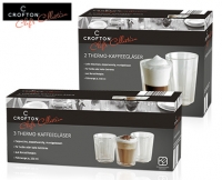 Aldi S&uuml;d  CROFTON&reg; CHEFS COLLECTION Thermo-Kaffeegl&auml;ser