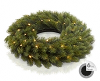 Aldi S&uuml;d  OECOLUX&reg; LED-Tannenkranz