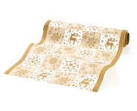 Aldi S&uuml;d  1 Weihnachts-Tischl&auml;ufer aus Papier