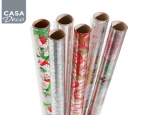 Aldi S&uuml;d  CASA DECO&reg;Geschenkfolie, Weihnachten
