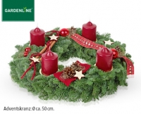 Aldi S&uuml;d  GARDENLINE&reg;Adventskranz oder -gesteck