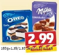 Penny  OREO oder MILKA Backmischung