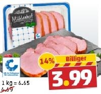 Penny  M&Uuml;HLENHOF Frischer Kasseler-Minutenlachs