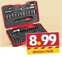 Penny  PUREWORK 101-teiliger Ratschen-Bit-Satz