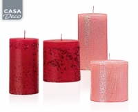 Aldi S&uuml;d  CASA Deco Premium Rustic-Kerze