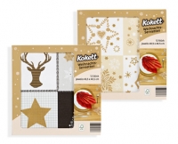 Aldi S&uuml;d  Kokett&reg;12 Weihnachts-Servietten aus Papier