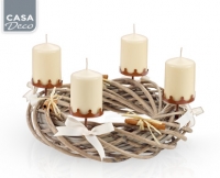 Aldi S&uuml;d  CASA Deco Weiden- oder Rebenkranz