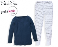 Aldi S&uuml;d  Skin to Skin Schlafanzug, gro&szlig;e Mode