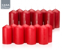 Aldi S&uuml;d  CASA Deco Stumpenkerzen, Weihnachten