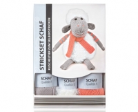 Aldi S&uuml;d  Kuscheltier zum Selberstricken