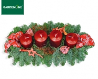 Aldi S&uuml;d  GARDENLINE&reg;Adventskranz oder -gesteck, gro&szlig;