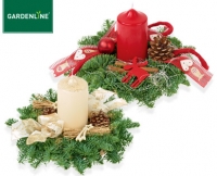 Aldi S&uuml;d  GARDENLINE&reg;Adventsgesteck oder T&uuml;rkranz