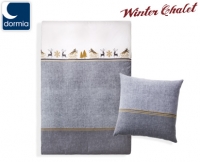 Aldi S&uuml;d  dormia Bettw&auml;sche Winterjersey Winter Chalet