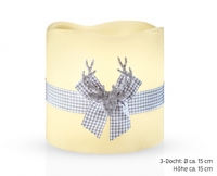 Aldi S&uuml;d  DYNAMAX LED-Echtwachskerze