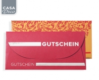 Aldi S&uuml;d  CASA Deco Wert- und Gutschein-Geschenkh&uuml;llen, 2 St&uuml;ck