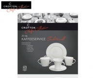 Aldi S&uuml;d  CROFTON&reg; Chefs Collection Kaffeeservice 20-teilig aus Classic Bone Chi
