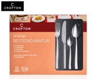 Aldi S&uuml;d  CROFTON&reg;Besteck-Garnitur, 24-teilig