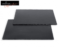 Aldi S&uuml;d  CROFTON&reg; Chefs Collection Schiefer-Servierplatten, 2 St&uuml;ck