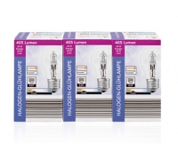 Aldi S&uuml;d  LIGHTWAY Halogenleuchtmittel, dimmbar, 3er-Set