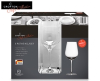 Aldi S&uuml;d  CROFTON&reg; Chefs Collection 6 Rotweingl&auml;ser