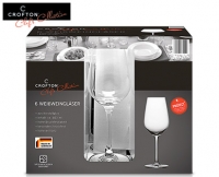 Aldi S&uuml;d  CROFTON&reg; Chefs Collection 6 Wei&szlig;weingl&auml;ser