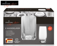 Aldi S&uuml;d  CROFTON&reg; Chefs Collection 6 Wassergl&auml;ser