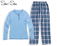 Aldi S&uuml;d  Skin to Skin Flanell-Pyjama