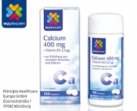 Aldi S&uuml;d  MULTINORM Magnesium 375 mg oder Calcium 400 mg + Vitamin D3, 2,5 g