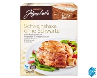Aldi S&uuml;d  HERZHAFTE Alpenk&uuml;che Schweinshaxen ohne Schwarte