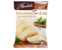 Aldi S&uuml;d  HERZHAFTE Alpenk&uuml;che Serviettenkn&ouml;del