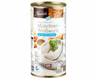 Aldi S&uuml;d  HERZHAFTE Alpenk&uuml;che Wei&szlig;wurst