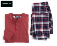 Aldi S&uuml;d  watsons Flanell-Pyjama