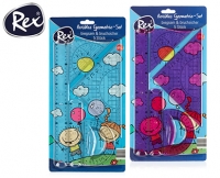 Aldi S&uuml;d  Rex&reg;Flexibles Geometrieset, 5-teilig